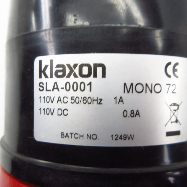 KLAXON SLA-0001 110VAC/DC 1A NSNP
