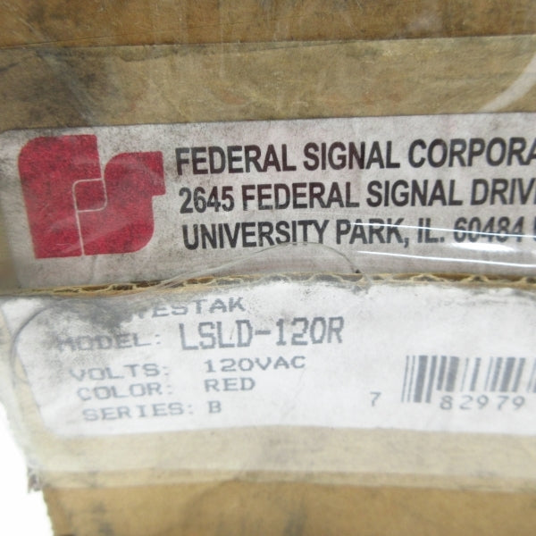 INDUSTRIAL SPARE PART LSLD-120R SER. B 120VAC NSMP