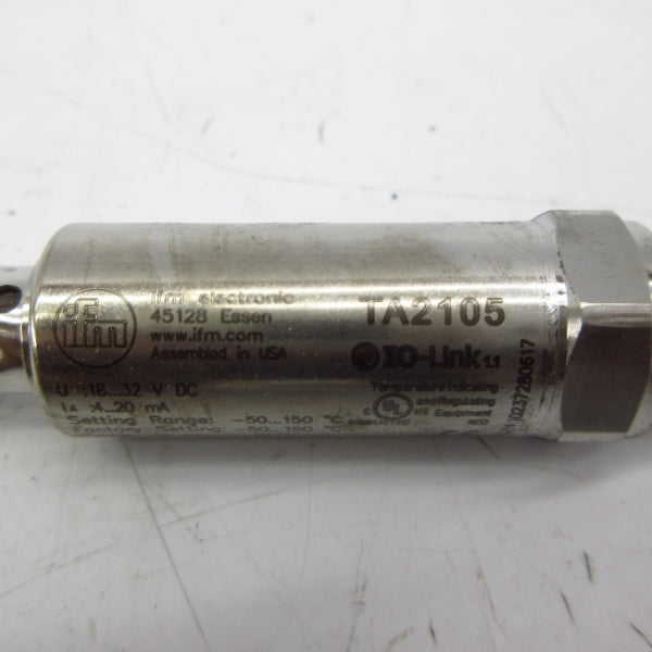 IFM EFECTOR TA2105 TA-025CLER14-A-ZVG/US 18-32VDC NSMP