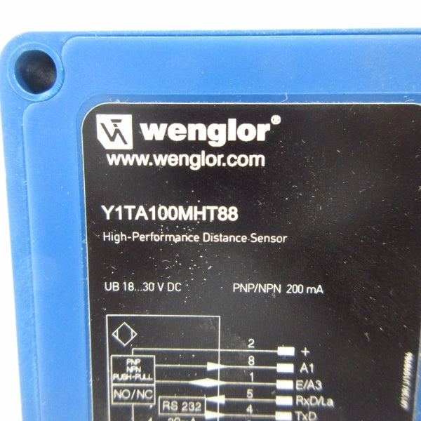 WENGLOR Y1TA100MHT88 18-30VDC NSMP