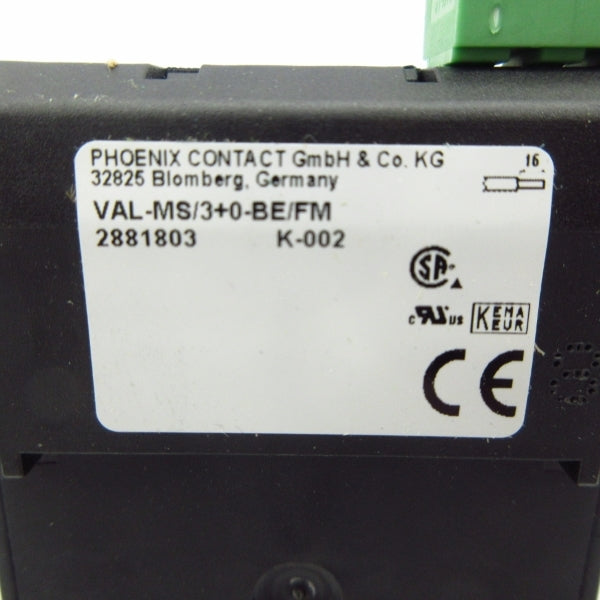 PHOENIX CONTACT VAL-MS/3+0-BE/FM 2881803 NSMP