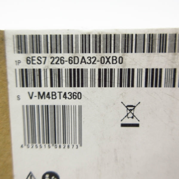 SIEMENS 6ES7226-6DA32-0XB0 24VDC NSFS