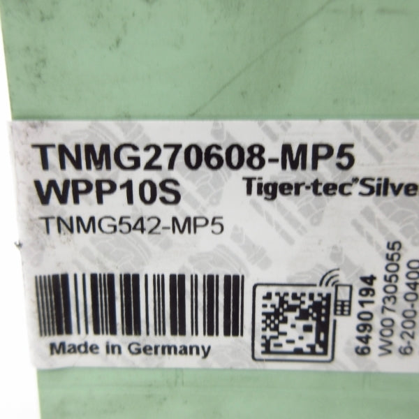 WALTER TNMG270608-MP5 WPP10S (PKG OF 5) NSMP