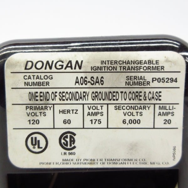 DONGAN A06-SA6 120V 175A NSNP