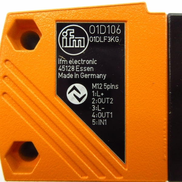IFM EFECTOR O1D106 O1DLF3KG/IO-LINK 18-30VDC NSMP