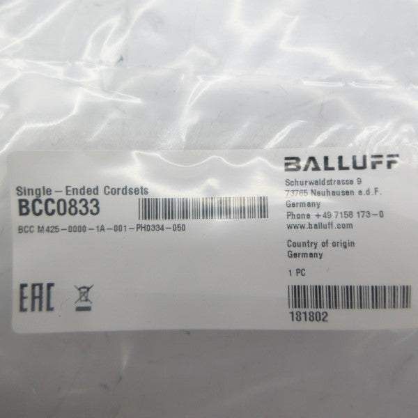 BALLUFF BCCM425-0000-1A-001-PH0334-050 BCC0833 NSMP