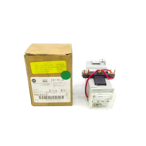 INDUSTRIAL SPARE PART 592-EECC SER. C 600V 1.0-5.0A (BR/WH) NSMP