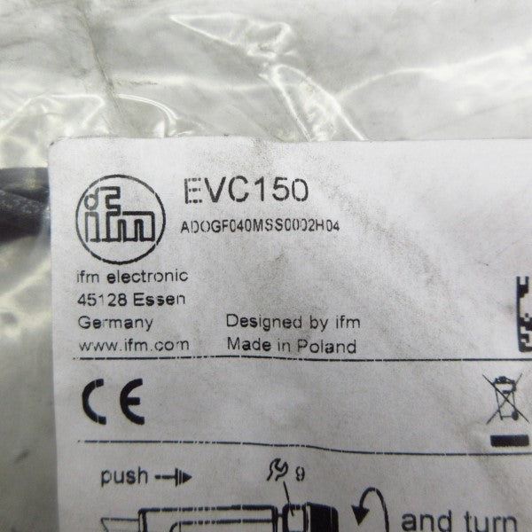 IFM EFECTOR EVC150 ADOGF040MSS0002H04 NSMP