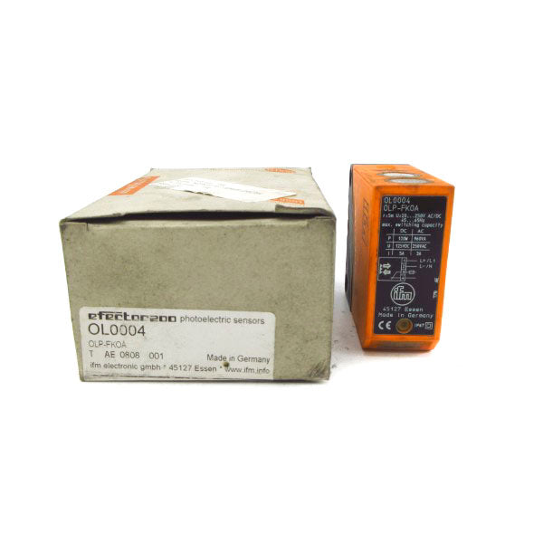 IFM EFECTOR OL0004 OLP-FKOA 20-250VAC/DC 5A NSMP