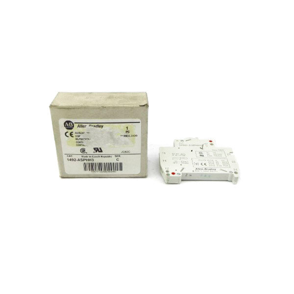 ALLEN BRADLEY 1492-ASPHH3 SER. C 230VAC 2A NSMP