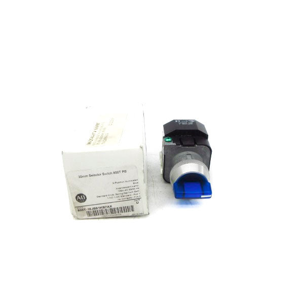 ALLEN BRADLEY 800T-16JB91KB7AX SER. U 120V (WH) NSMP