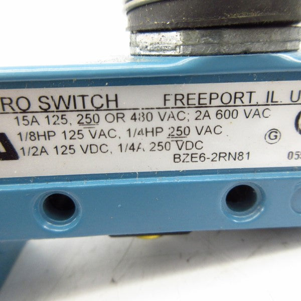 HONEYWELL BZE6-2RN81 600VAC 2A (AS PICTURED) NSMP