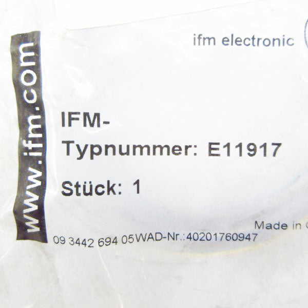 IFM EFECTOR E11917 NSMP