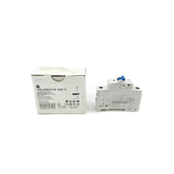 ALLEN BRADLEY 1492-SPM1C150 SER. D 277VAC 15A NSMP