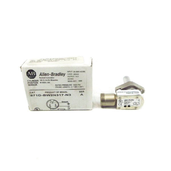 ALLEN BRADLEY 871D-BW2N317-N3 SER. A 20-250VAC/DC 3000PSI (WH) NSMP
