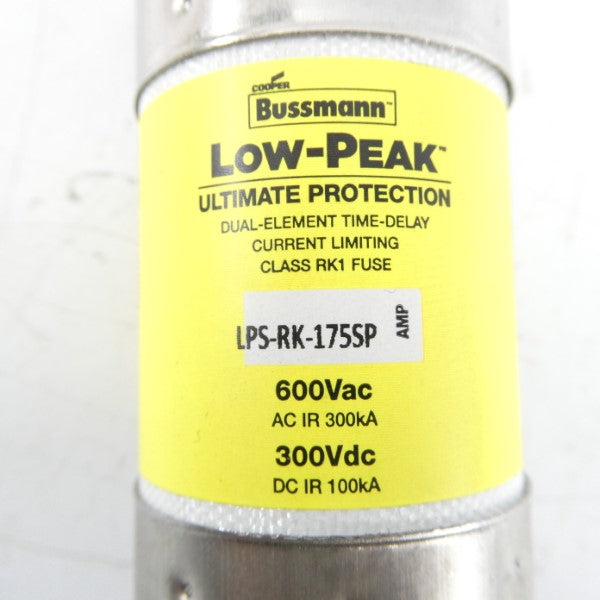 BUSSMANN LPS-RK-175SP 600VAC 175A (AS PICTURED) (YL/YL) NSMP