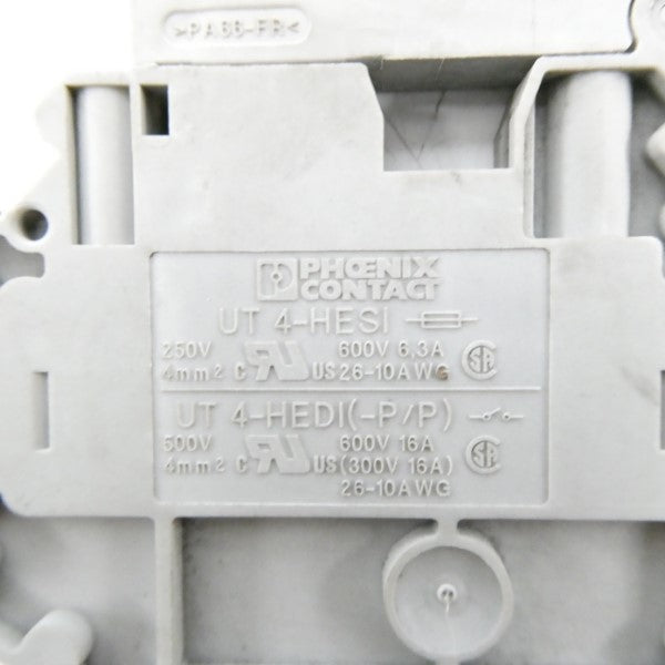 PHOENIX CONTACT UT4-HESI 600V 16A (GREY) NSNP