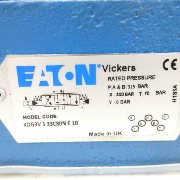 VICKERS KDG3V533C80NE10 NSNP