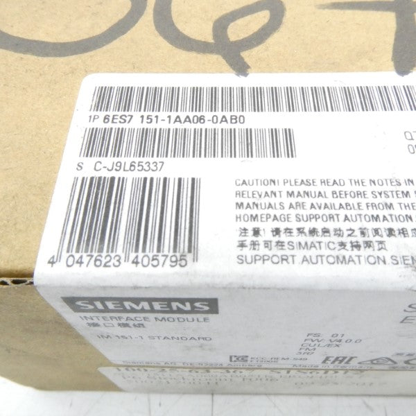 SIEMENS 6ES7151-1AA06-0AB0 NSFS