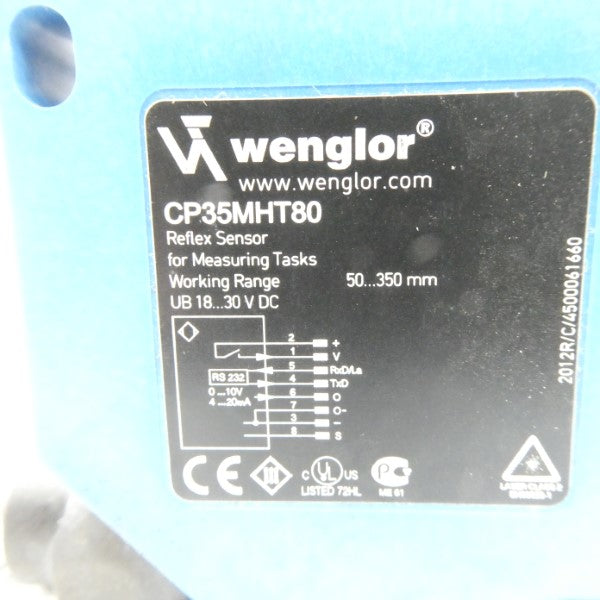 WENGLOR CP35MHT80 18-30VDC NSMP