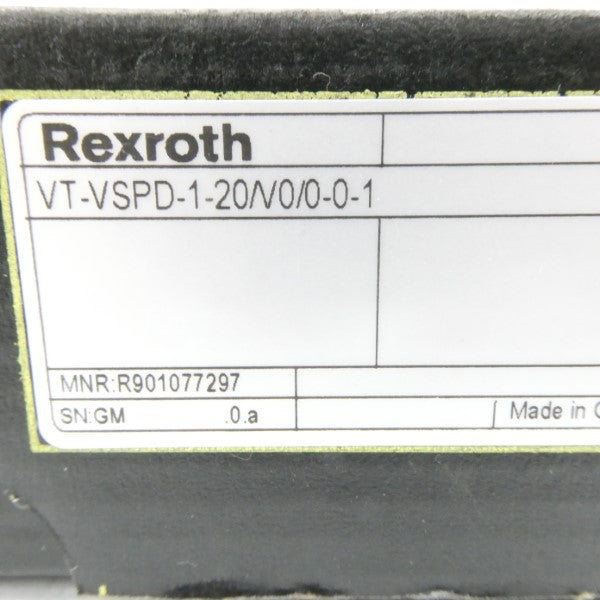 REXROTH VT-VSPD-1-20/V0/0-0-1 R901077297 NSFS