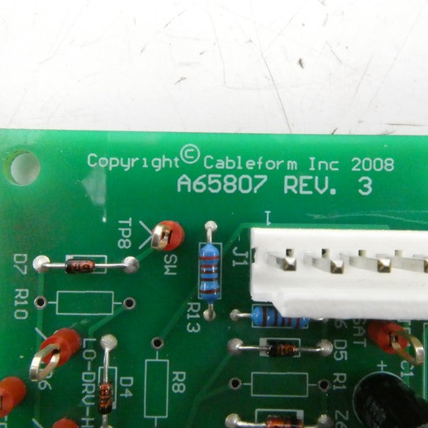 CABLEFORM A65807 REV. 3 NSNP