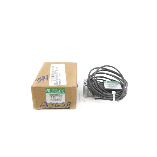 SPARTAN SCIENTIFIC 9-3922-33060-1-001 24VDC 150PSI 1/8" NSMP