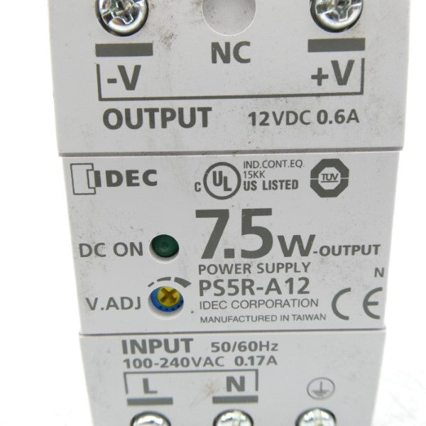 IDEC PS5R-A12 100-240VAC 0.17A NSMP