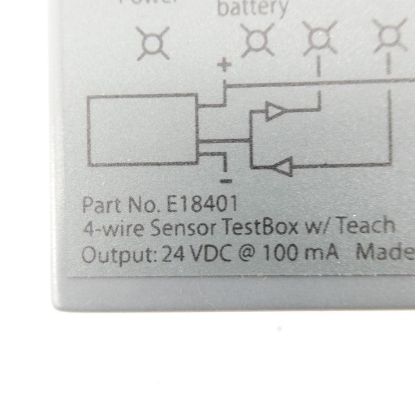 IFM EFECTOR E18401 24VDC NSMP