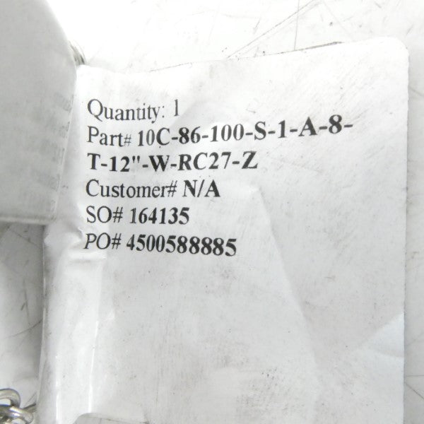 NBS 10C-86-100-S-1-A-8-T-12-W-RC27-Z NSNP