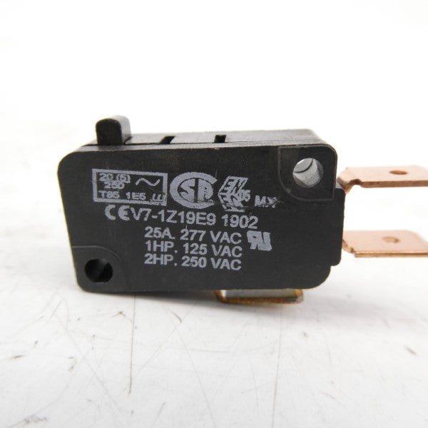 HONEYWELL MICRO SWITCH V7-1Z19E9 277VAC 25A NSNP