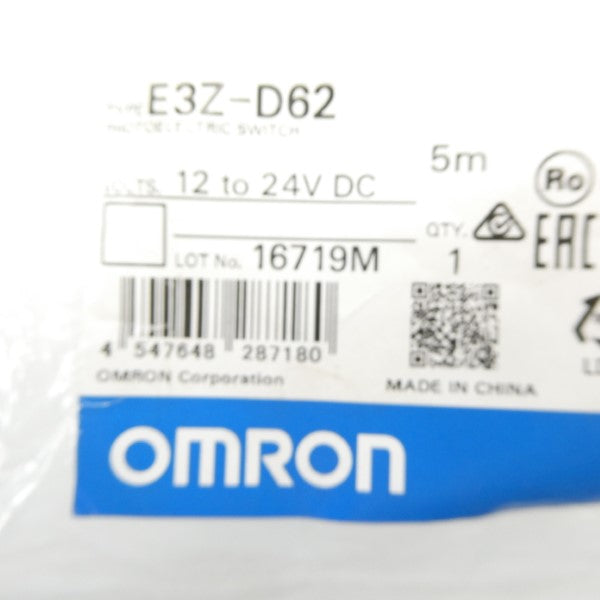OMRON E3Z-D62 12-24VDC 5M NSMP