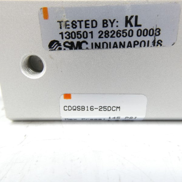 SMC CDQSB16-25DCM 145PSI NSNP