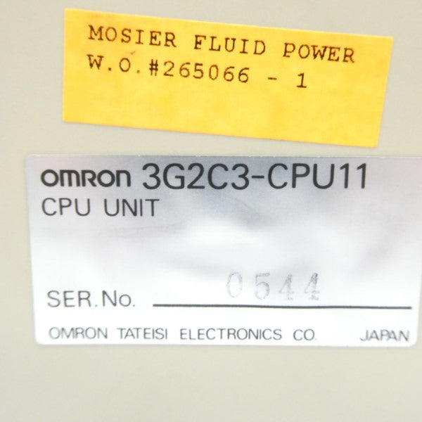 OMRON 3G2C3-CPU11 UNMP
