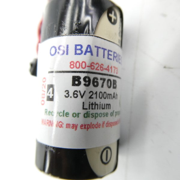 OSI BATTERIES B9670B 3.6V NSNP