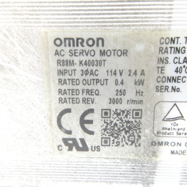 OMRON R88M-K40030T 114V 2.4A NSMP