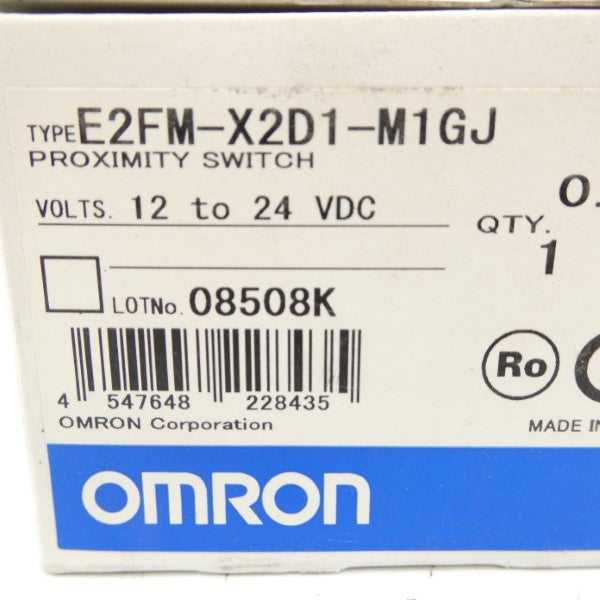 OMRON E2FM-X2D1-M1GJ 12-24VDC 0.3M NSMP