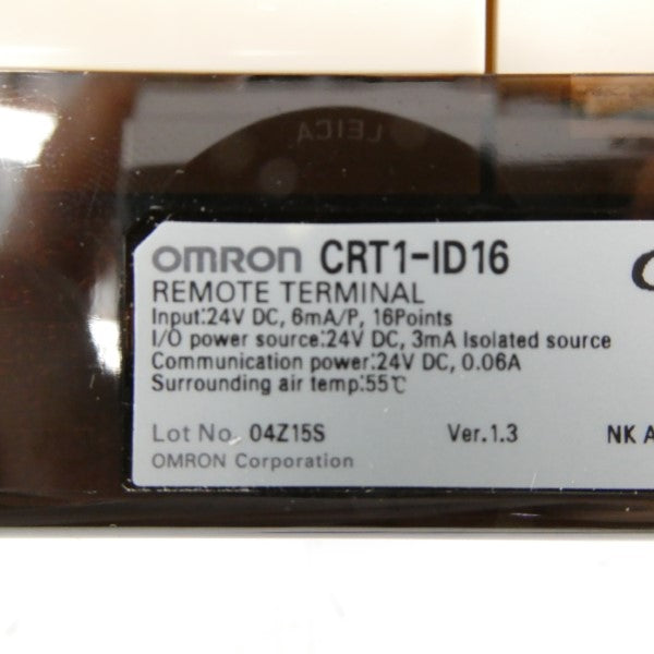 OMRON CRT1-ID16 24VDC NSMP