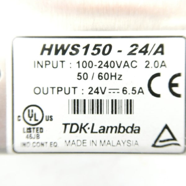 LAMBDA HWS150-24/A 100-240VAC 2A NSNP