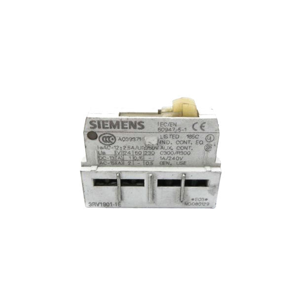 SIEMENS 3RV1901-1E 250V 1A UNMP