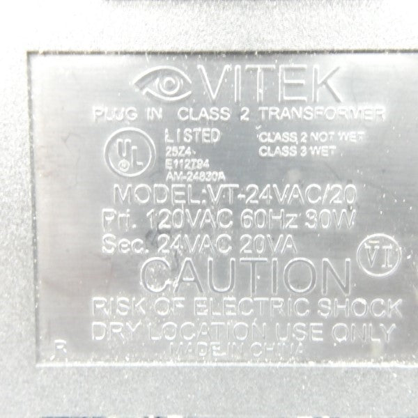 VITEK VT-24VAC/20 120VAC NSNP