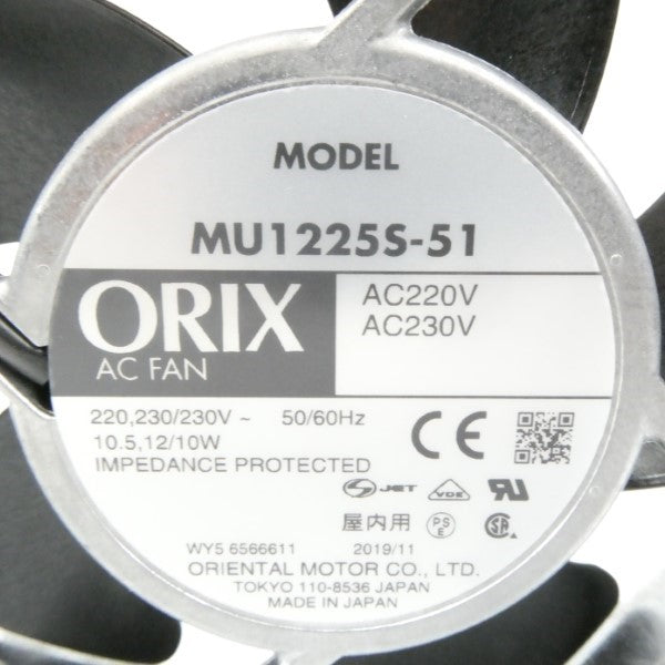 ORIENTAL MOTOR MU1225S-51 220-230VAC NSMP