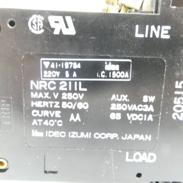 IDEC NRC211L5AAA 250V 500A NSNP