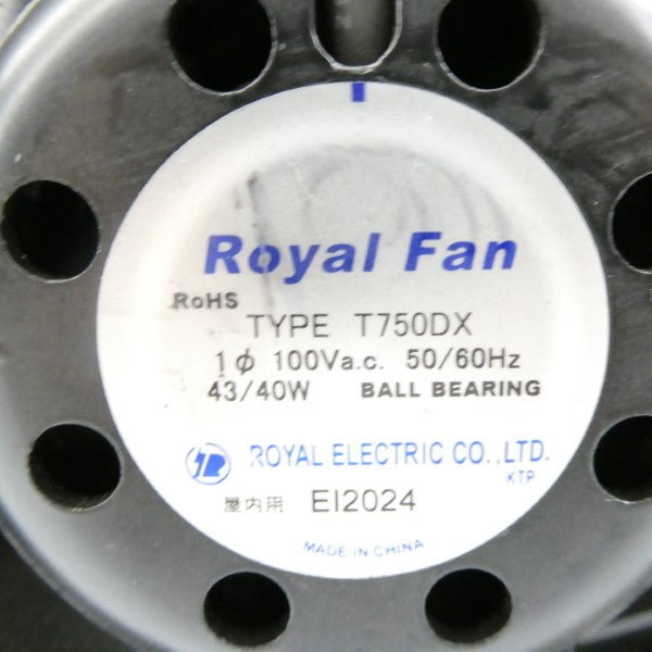 ROYAL FAN T750DX 100VAC NSNP