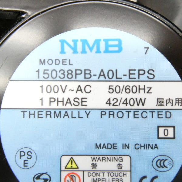 NMB 15038PB-A0L-EPS 100VAC NSNP