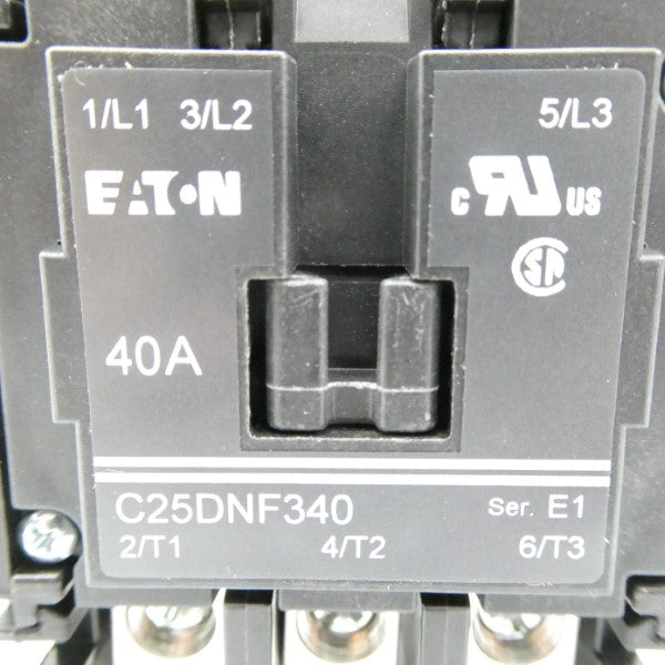 EATON C25DNF340T SER. E1 24VAC 40A NSMP