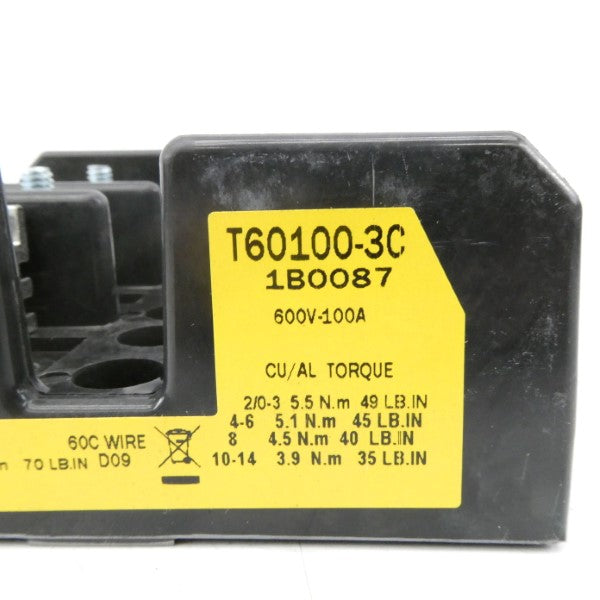 BUSSMANN T60100-3C 600V 100A NSNP