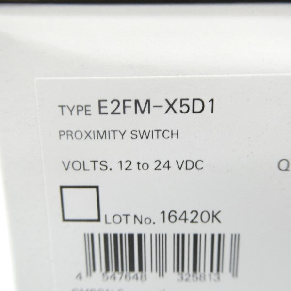 OMRON E2FM-X5D1 12-24VDC NSMP