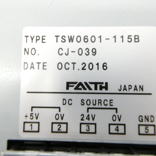 FAITH TSW0601-115B 24VDC NSNP