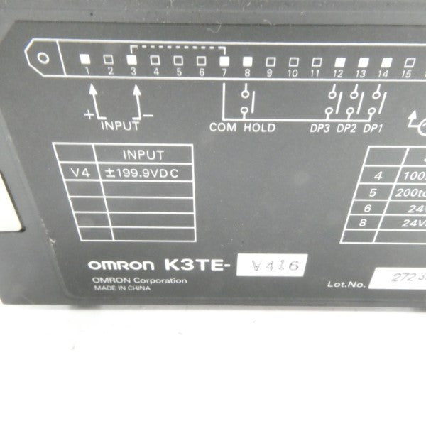 OMRON K3TE-V416 24VDC NSMP